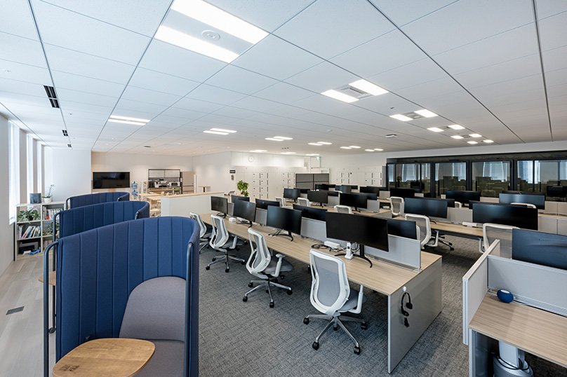 クラウドスミス様 社内風景