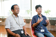 写真(左) 株式会社NTTデータ 基盤システム事業本部システム方式技術ビジネスユニット 第二技術統括部 第二技術担当 部長 桜井 隆博 氏 写真(右) 株式会社NTTデータ 基盤システム事業本部システム方式技術ビジネスユニット 第二技術統括部 第二技術担当 課長代理 風見 純 氏